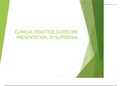 Chamberlain College Of Nursing:NR 511 WEEK 7 CLINICAL PRACTICE GUIDELINE PRESENTATION, DYSLIPIDEMIA 2020;Complete Solution