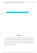 NR 324 Module 4 RUA Case Study 1&2 COMPLETE SOLUTION;Chamberlain College Of Nursing
