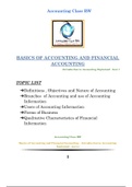 Basics of Accounting and Financial Accounting  -Introduction to Accounting Explained - Lect.1  