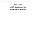 PYC1502 2018 Assignments and Exams 2016-2018 - University of South Africa / PYC1502 2018 Assignments and Exams 2016-2018 study bundle