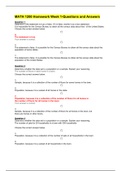 MATH 1200 Week 1 Homework Questions and Answers/American Public University