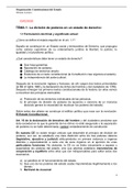 APUNTES ORGANIZACIÓN CONSTITUCIONAL DEL ESTADO (OCE)