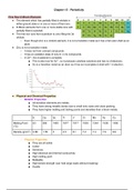IB Chemistry Topic 13 Periodicity