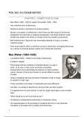 Political Science 314 Exam Notes