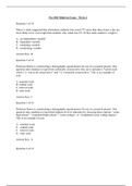 American Public University PSYC 300 Midterm Exam 2 - Questions and Answers (Graded A).
