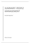 Summary- People Management