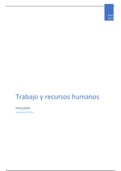 Psicología del Trabajo y los recursos humanos