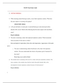 NR 507 Final Exam Possible Questions A-Z / NR 507 Final Study Guide: Advanced Pathophysiology: Chamberlain College of Nursing  (Complete Guide to score A