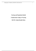 NR-553 Week 5 DQ (with Peer Response): Nursing and Population Health{100%}