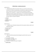 EDR 610 Quizzes 1 TO 6 Question and Answers (All Answers Correct) Rated A+