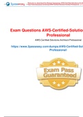 Amazon.Testkings.AWS_Certified_Solutions_Architect_Professional.study.guide.v2019