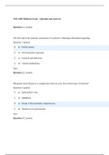 NSG 6420 Midterm Exam Package Questions with Answers (All Graded A).