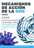 Mecanismos de Acción de la OMS frente a brotes Epidemiológicos (e.g. COVID-19)