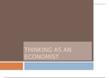 Chapter#02-Microeconomics 'Thinking as an economists'.
