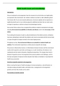 MCB2340 Microbiolgy in Public Health Biotechnology Notes : Microbiology: Rasmussen College (New, 2020)( SATISFACTION GUARANTEED, Check REVIEWS of my 1000 Plus Clients)