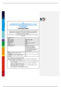 NTI - HBO SOCIAL WORK SPH/MWD -Module 1672- Signaleren en preventie (7,3)
