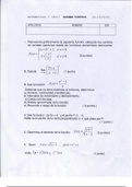 Exámenes de Matemáticas I y II. curso 2014-2015. Economía y ADE Universidad de Alicante