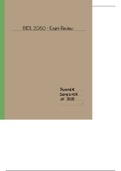 Ecology (BIOL 2060) - Exam Review