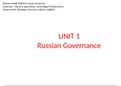Russia History Mindmaps - Exam Revision 
