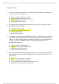NR 305 HESI Review Question and Answers NR 305 HESI Review Question and Answers. LATEST UPDATE 2020.GRADED A.