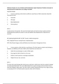 Milestone Chapter 29: Care of Patients with Noninfectious Upper Respiratory Problems (Concepts for Interprofessional Collaborative Care College Test Bank)