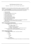 NR-291 Pharmacology I Study Guide – Exam 1