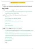 NUR 2115 Final Exam Study Guide & Concept Review / NUR2115 Final Exam Study Guide & Concept Review (LATEST,2020) : Fundamentals of Professional Nursing : Rasmussen College(Updated Guide, Download to Score A)