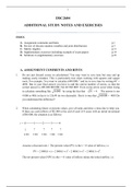 DSC2604 Study Notes & Exercises