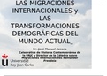 Temas: Oceanía, Migraciones Internacionales y Régimen de Franco