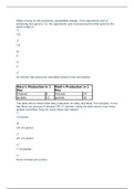 ECON 333 Lesson Practice Quiz Answers (Penn State University)