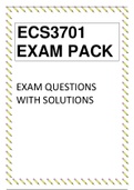 ECS3701, ECS3702, ECS3705, ECS3707  Multiple Exam Bundles