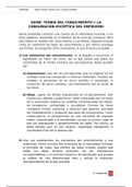 Apuntes HUME TEORÍA DEL CONOCIMIENTO I y II LA CONSUMACIÓN ESCÉPTICA DEL EMPIRISMO.doc