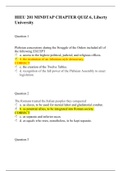 HIEU 201  CHAPTER 6 QUIZ ANSWER,Question with correct Answers,HIEU 201:HISTORY OF WESTERN CIVILIZATION I,LIBERTY UNIVERSITY