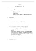 Microbiology Chapter One Notes