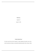 Final Paper- Complete for English 123