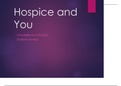 NR 449 Week 7 RUA # 3: Group EBP PowerPoint Presentation – Hospice and You.