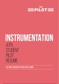 ATPL Instruments - Resume 