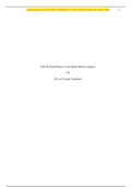 Running Head :JUS 455 Final Project Case Study Ethical Analysis 