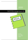 FMT3701 Assignment 02 2020 77%