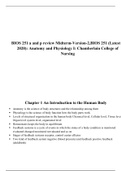 BIOS 251 a and p review  Midterm-Version-2,BIOS 251 (Latest 2020): Anatomy and Physiology I: Chamberlain College of Nursing