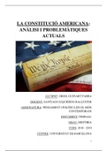 La Constitució americana: anàlisi i problemàtiques actuals