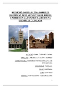 Reflexió comparativa sobre el significat dels monestirs de Ripoll i Poblet en la configuració d'una identitat catalana