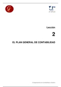 Tema 2 El Plan General de Contabilidad