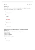 BIOL 133 Week 1 Chapter 1 Study Questions{GRADED A}