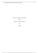 MGMT 601 Week 8 Final Research Paper, The Impact of Mindfulness in Organization{GRADED A}