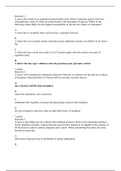 ADVANCED PHARMACOLOGY WEEK 5 QUIZ| QUESTIONS & ANSWERS