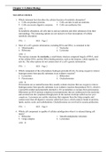 NSG 5003 Advanced Pathophysiology Final Questions with All Correct Answers.(study guide)
