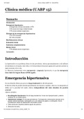 Emergencias hipertensivas - Resumen completo del abordaje clínico