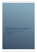 Biología Celular: Estructura y Funciones