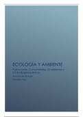 Resumen de Ecología Urbana y su  Efecto sobre el Ambiente